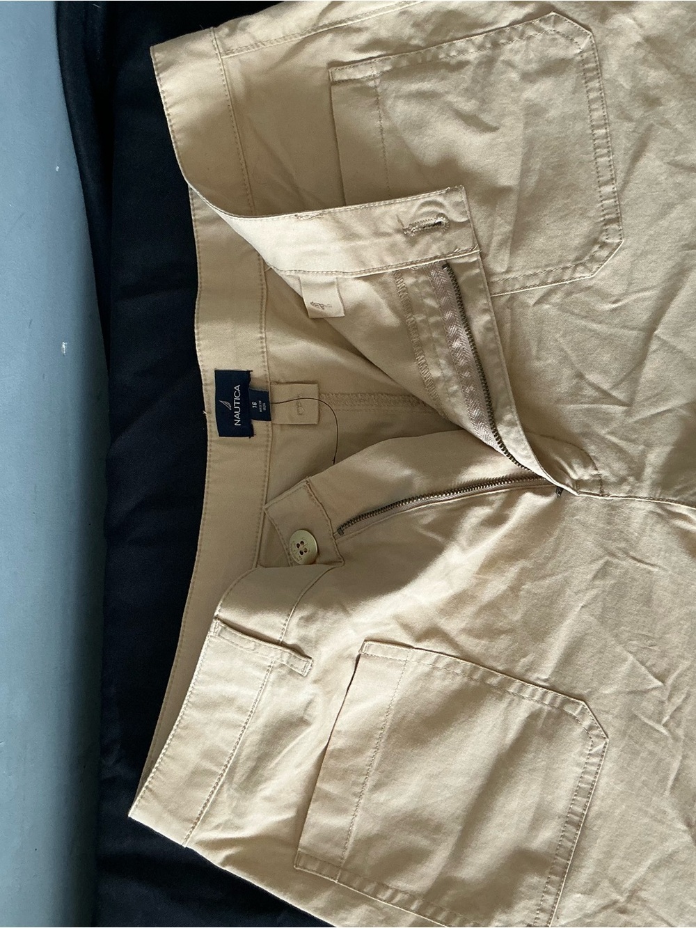 Nautica Beige/Tan Casual Chino Shorts